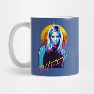 Buffy 80s Stye Mug